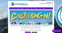 Desktop Screenshot of coasteeringni.co.uk
